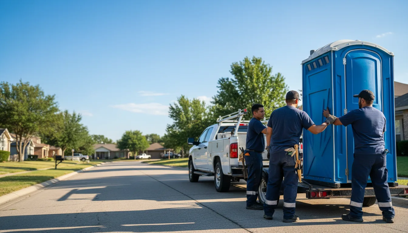 Portable Toilet Rental in New Canton, IL near me